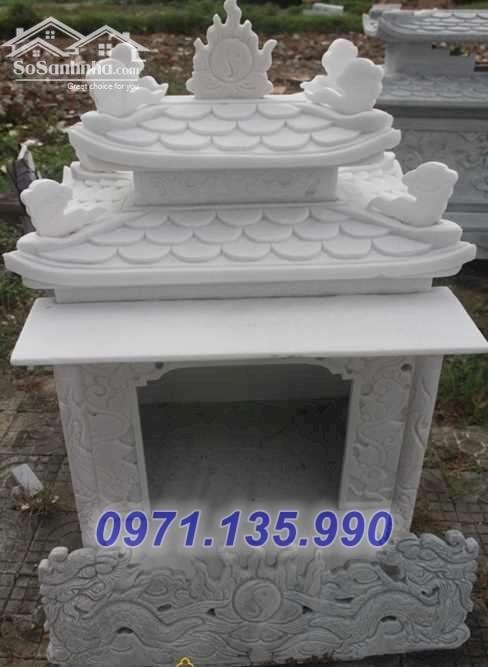 mẫu miếu thờ bằng đá thờ đẹp bán tại Phú Yên 115