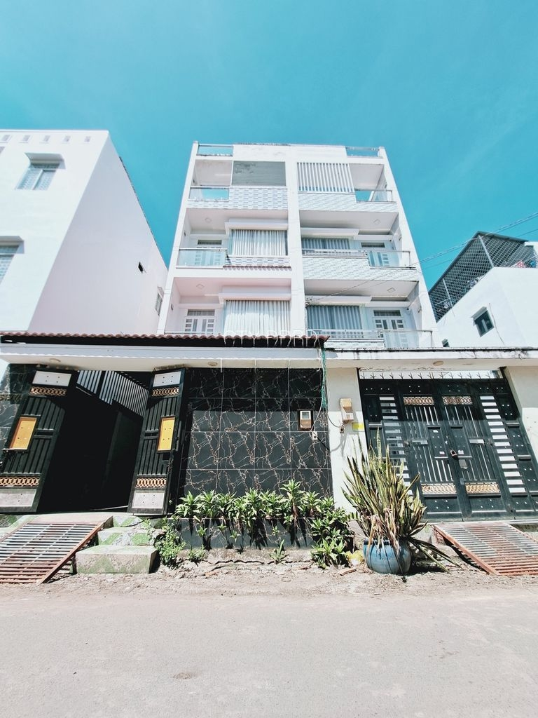 Thiết Kế Nhà Phố 1 Trệt 2 Lầu Đẹp Đơn Giản Tại Quận Tân Phú 2019