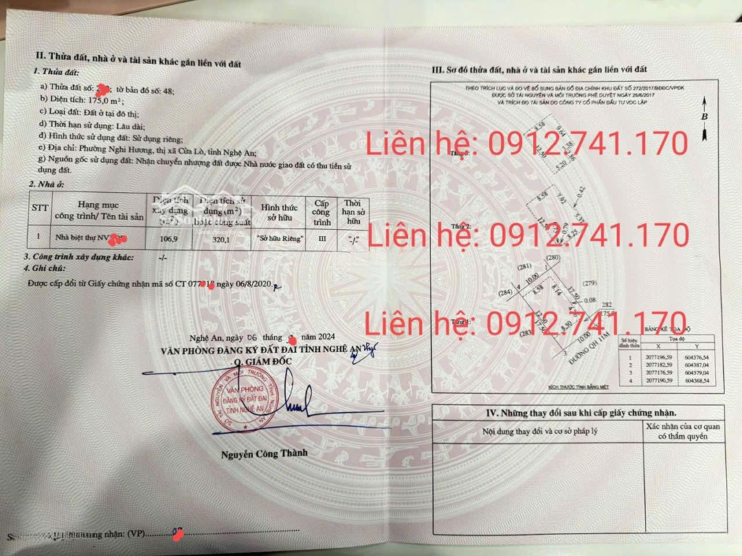 Cần Bán Căn Nhà Vườn Nhà + Đất - Diện Tích 175M2 - Dự Án Cửa Lò Beach Villa - Đối Diện Vin Wonder