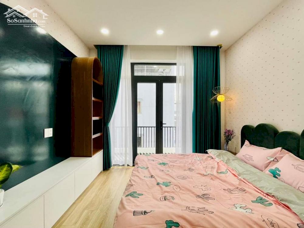  CẦN BÁN GẤP  HXH Bình Giã nhà mới đẹp, DT: 4.3 x 13m (Nở Hậu 4.6), 5 tầng, 8.7 tỷ TL