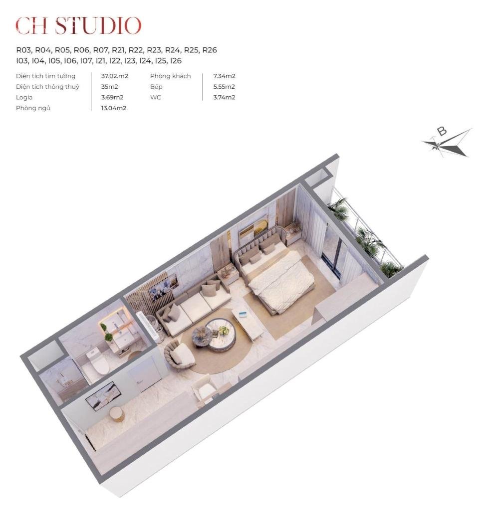 Bán căn hộ dịch vụ thương mại tại trung tâm Việt Trì - Phú Thọ giá chỉ hơn 1 tỉ