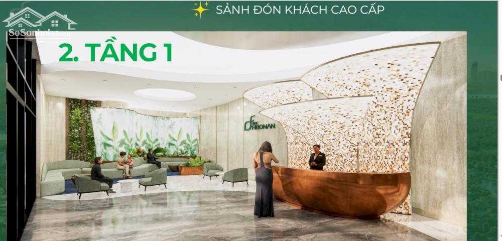 Nhận booking quỹ căn VIP 2PN,3PN dự án căn hộ cao cấp The Fibonan