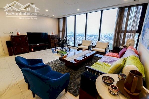 Cho thuê căn góc 4PN dt 167m2 đủ đồ CC Vinhomes 54A Nguyễn Chí Thanh, LH: 0912,396,400