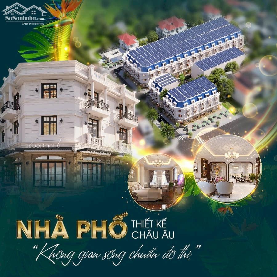 Nhà phố mới xây thuận tiện kinh doanh mặt tiền QL1A
