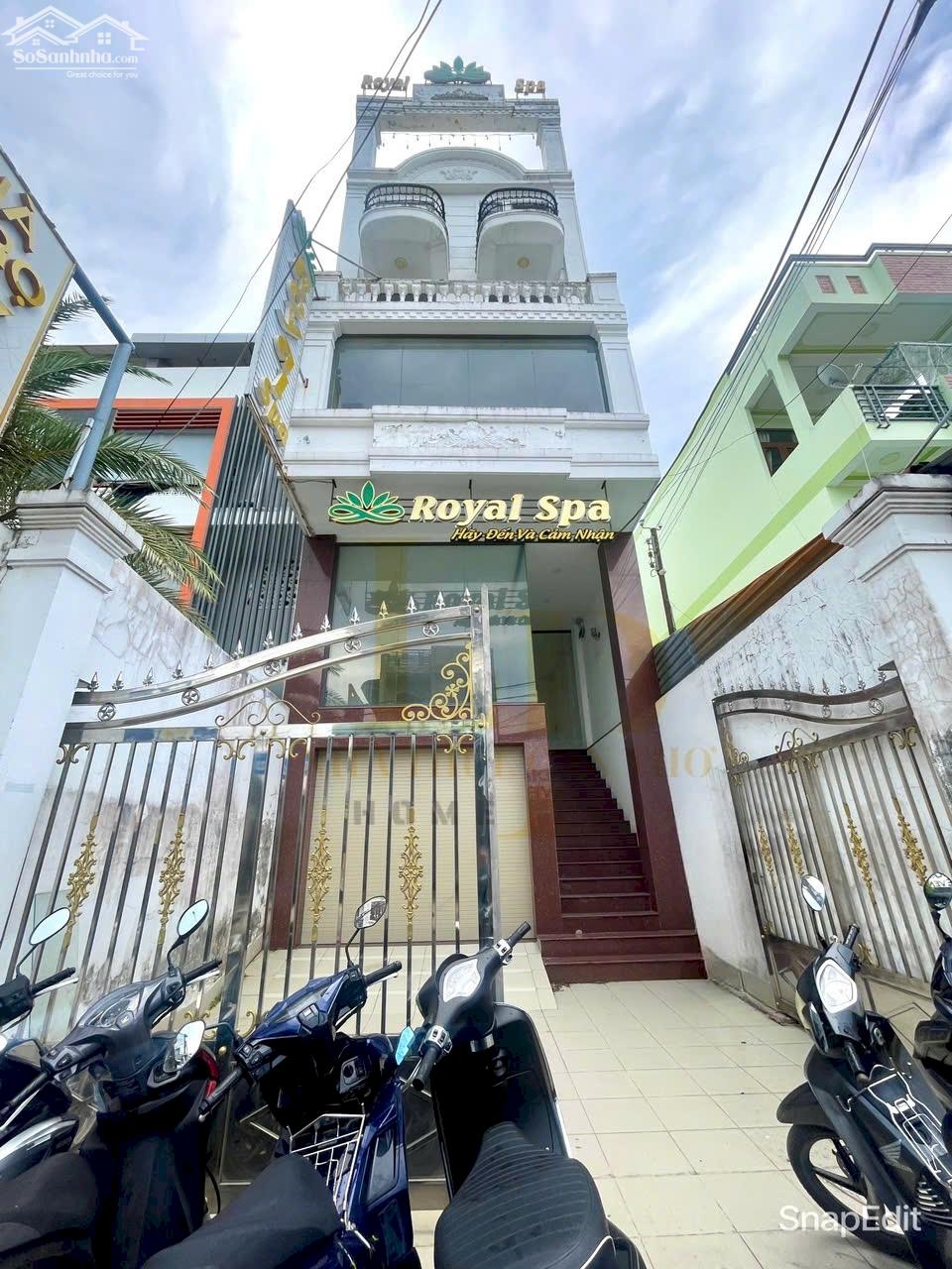 Cho thuê nhà 6 tầng mặt tiền đường nguyễn thị minh khai, ninh kiều, cần thơ, nhà có hầm để xe & thang máy
