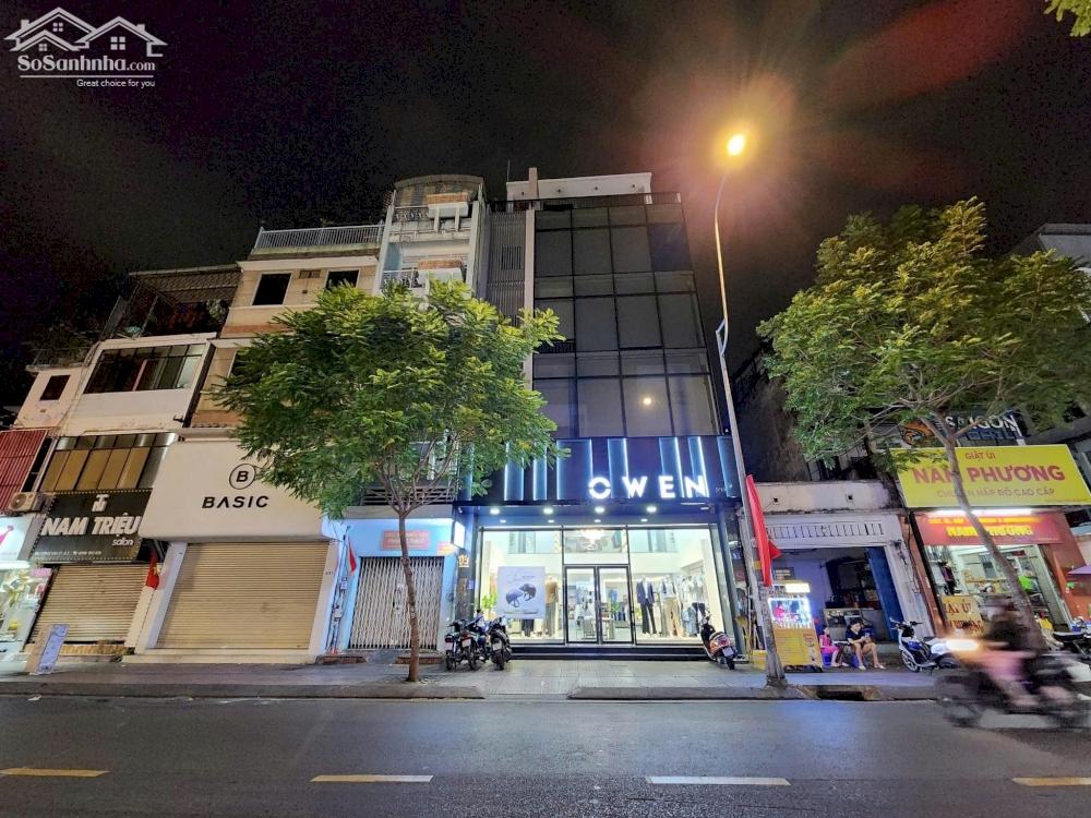 8.2x18m 7 tầng mặt tiền Lê Văn Sỹ Quận 3 với HĐT 230tr/tháng giá chỉ 79 tỷ