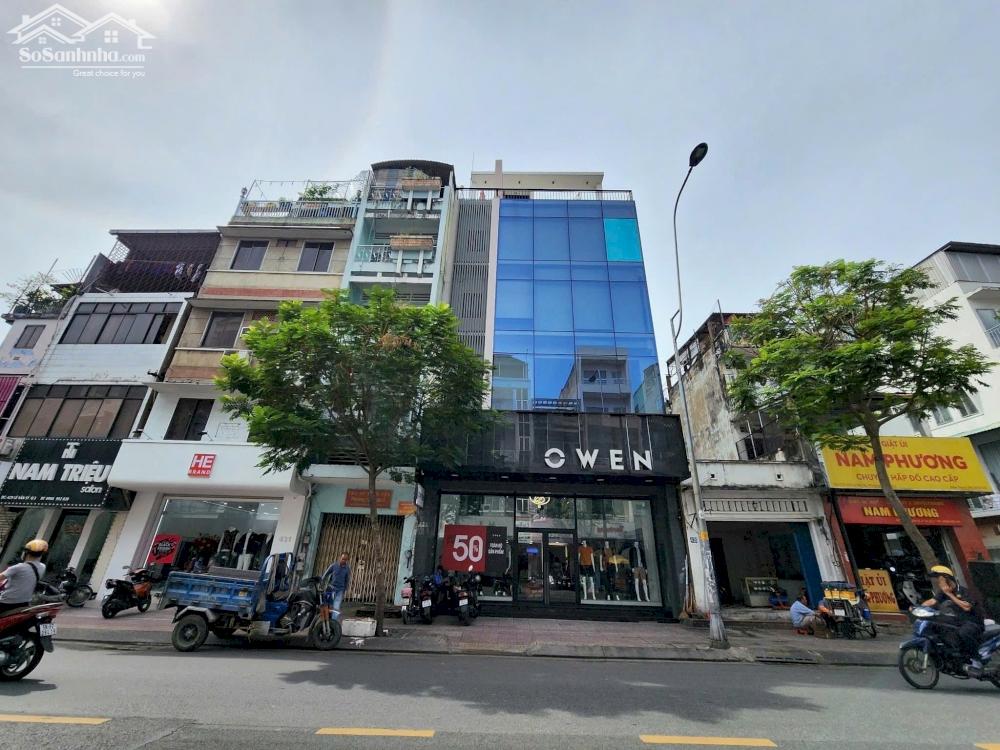 8.2x18m 7 tầng mặt tiền Lê Văn Sỹ Quận 3 với HĐT 230tr/tháng giá chỉ 79 tỷ