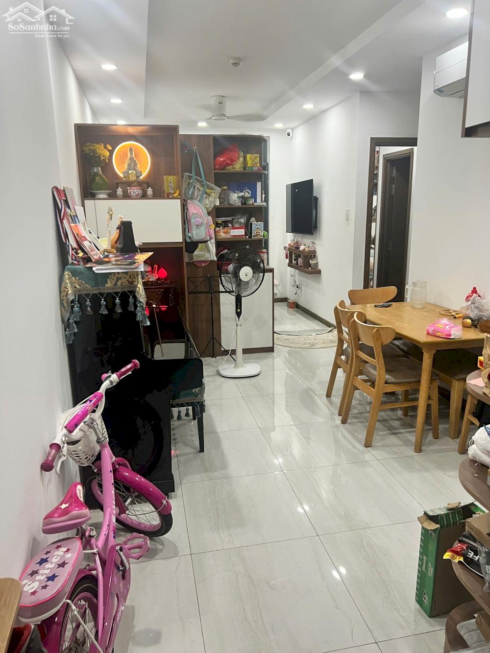 Chính Chủ Bán căn hộ Him Lam Phú An (69m2, 2PN,2WC) Full Nội Thất Dọn Vào Ở Ngay Giá 2.68 Tỷ, Hướng Cửa Chính Đông Nam. LH 0938940111 Hoàng Nam.