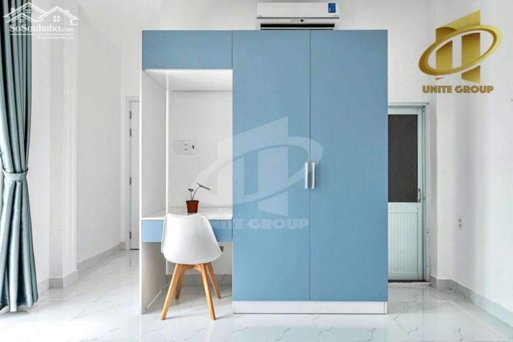  Cho Thuê Căn hộ Studio ban công lớn 30m² _ Máy Giặt Riêng _ Gần Sân bay, Công Viên Gia Định Bình Thạnh