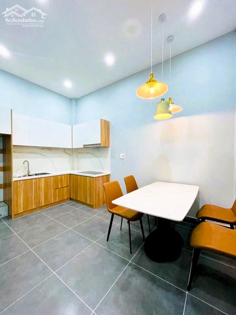 NHÀ MỚI THƠM SƠN - 4 TẦNG (4,5 x 11,5) - 7 CHỖ ĐỖ CỬA - PHẠM VĂN CHIÊU - GV.