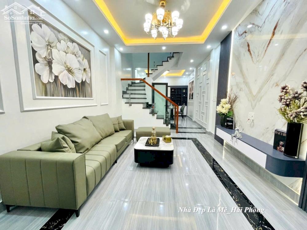 Nhà 4 tầng xây mới độc lập ngõ 82 Lê Lai, quận Ngô Quyền, Hải Phòng