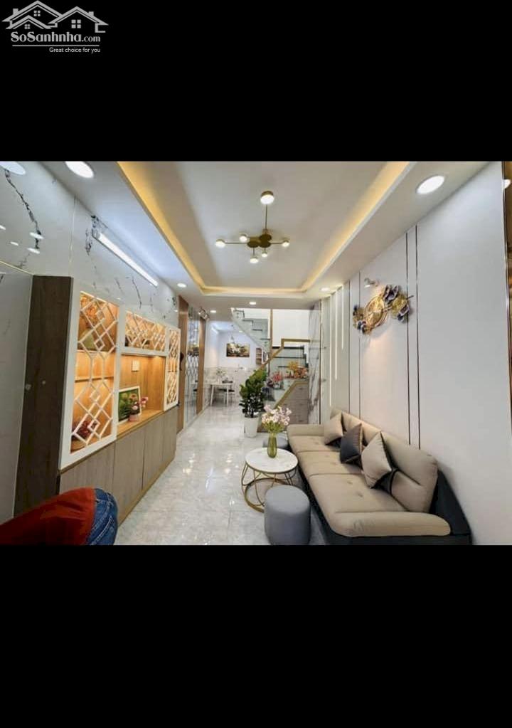 Bán nhà 4 tầng, 88m2 DTST, hẻm xe hơi Hồ Biểu Chánh,Phú Nhuận, vào ở ngay/KD,4.1 TỶ