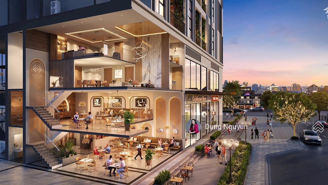 Shophouse Mặt Chính Chung Cư The Wisteria , Ký Trực Tiếp Chủ Đầu Tư, Hỗ Trợ Vay 70%, Sổ Lâu Dài.