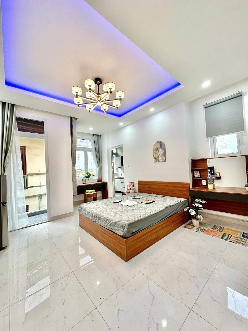 Siêu Phẩm Căn Hộ 1 Phòng Ngủcủa Tháng, Nằm Ngay Chu Văn An, Chỉ Việc Kéo Vali Vào Ở, Full Nội Thất Từ A-Á