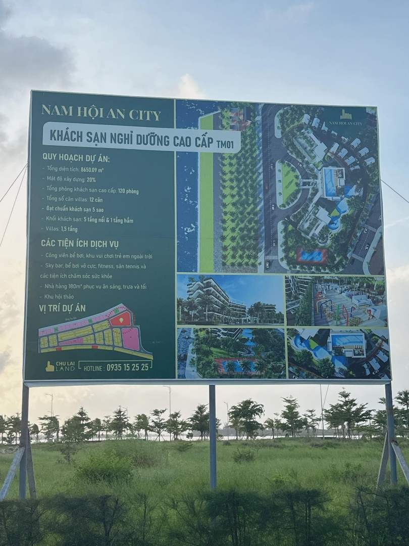 Bán Đất Tại Nam Hội An City - Giá Sốc Chỉ 1,850,Diện Tích85,5M2 Xung Quanh Villa Liên Hệ: 0936325884