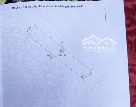 Bán 590M2, Thổ Cư 400M2 Tại Trục Chính Bãi Dài