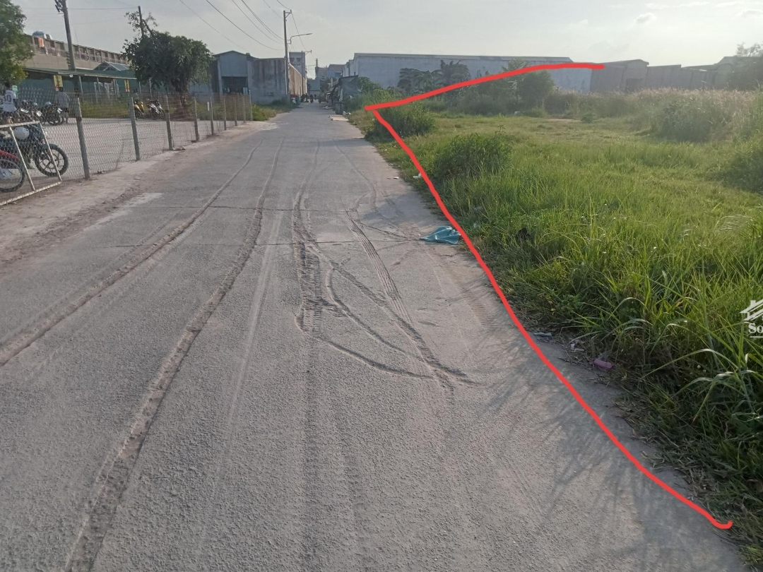 5X58 Mặt Tiền Đường Nhựa Đã Có Sổ Sẳn Gần Chợ Ủy Ban Xã, Gần Kcn Đầy Đủ Tiện Ích