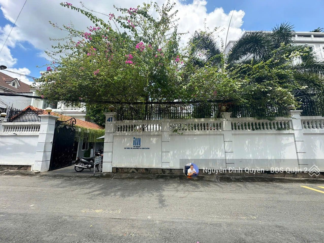 Hot - Biệt Thự Mặt Tiền Đường Ngô Quang Huy - Thảo Điền. Diện Tích: 450M2 - Trệt 1 Lầu - 99 Tỷ