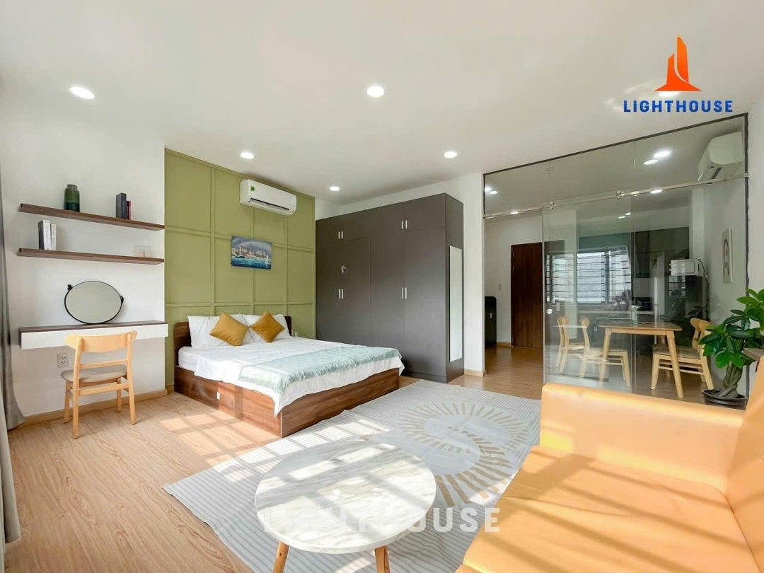 Cho Thuê Căn Hộ 1 Phòng Ngủ Khu Sân Bay Đầy Đủ Nội Thất Siêu Thoáng