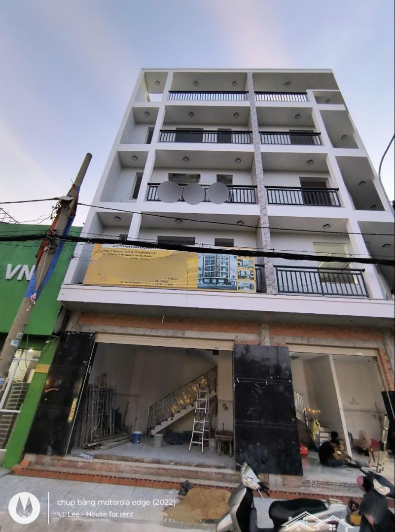 Nhà Mặt Tiền Mới Xây Đang Hoàn Thiện 5 Tầng 3 Phòng Ngủ 4 Vệ Sinhsân Thượng, P. Tây Thạnh, Q. Tân Phú