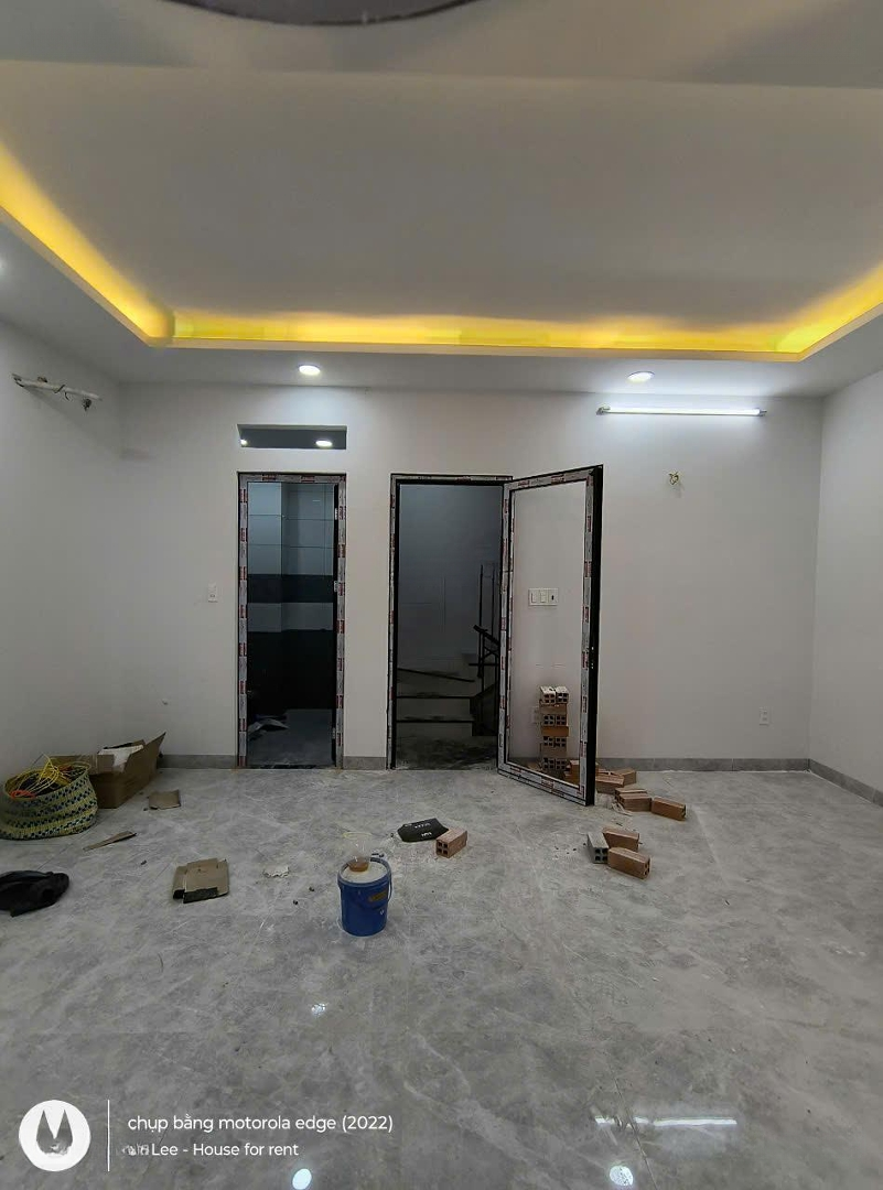 Nhà Mặt Tiền Mới Xây Đang Hoàn Thiện 5 Tầng 3 Phòng Ngủ 4 Vệ Sinhsân Thượng, P. Tây Thạnh, Q. Tân Phú
