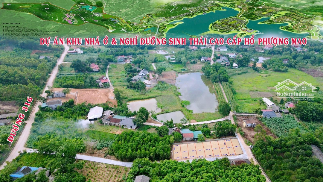 (Rẻ 60%) Đất 135M2 Gần Khu Nghỉ Dưỡng Sinh Thái Cao Cấp Hồ Phượng Mao - Chỉ Hơn 2 Triệu/M2