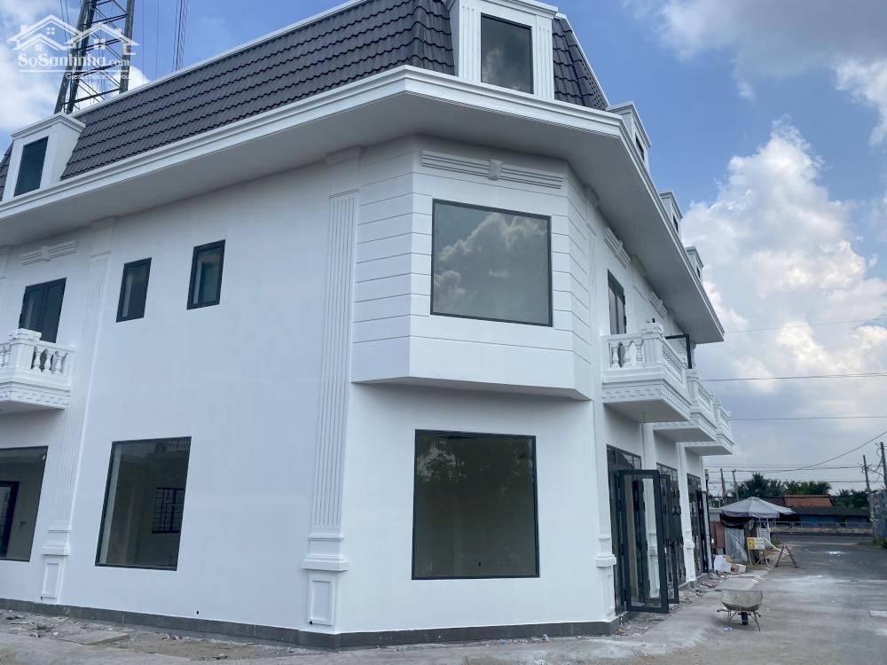 Nhà 1 trệt 1 lầu mới xây 183m2 sổ hồng công chứng ngay