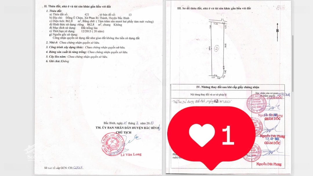 Bán Kho Xưởng 6000M2 (1100M2 Thổ Cư) Mặt Tiền Ql 1A Bắc Bình/Bình Thuận