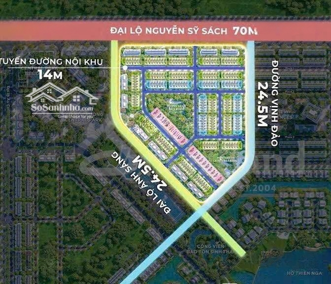 Quỹ Căn Đặc Biệt Phân Khu Nhà Phố Thương Mại Quảng Trường Central Plaza Eco Central Park