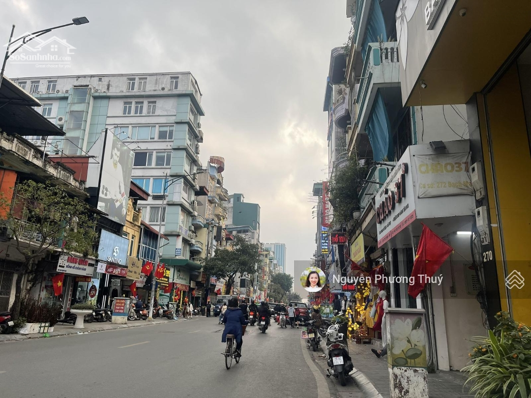 Bán Nhà Mặt Phố Bạch Mai - Hai Bà Trưng, Kinh Doanh, 210M2, Mặt Tiền Rộng 8.5M, 120 Tỷ