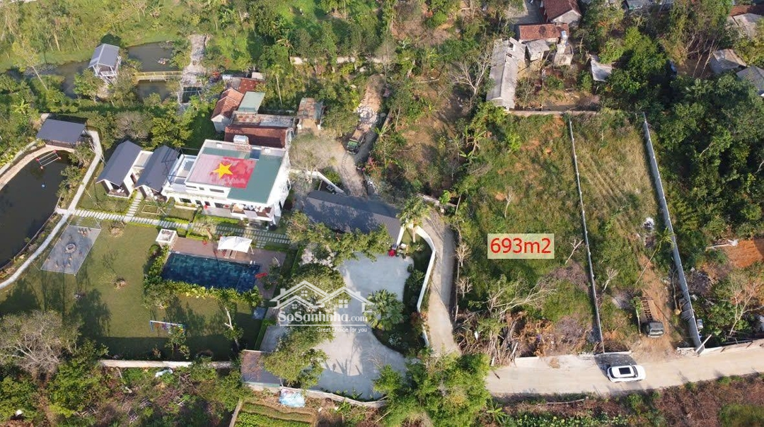 Lô Đất 693M2 View Núi, Gần Du Lịch Khoang Xanh