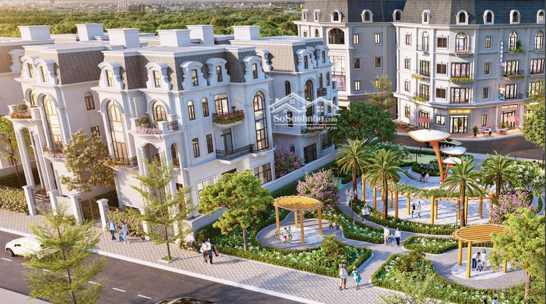 Bán Biệt Thự Đẹp Tại Sông Hồng Diamond City, 53 Triệu/M, 299M.