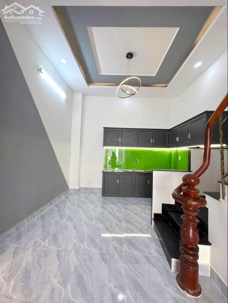 Nhỉnh 5 tỷ - nhà mới 4 tầng 5pn - 52m2 - Hẻm xe hơi - đường Tân Kỳ Tân Quý - Bình Tân giáp Tân Phú