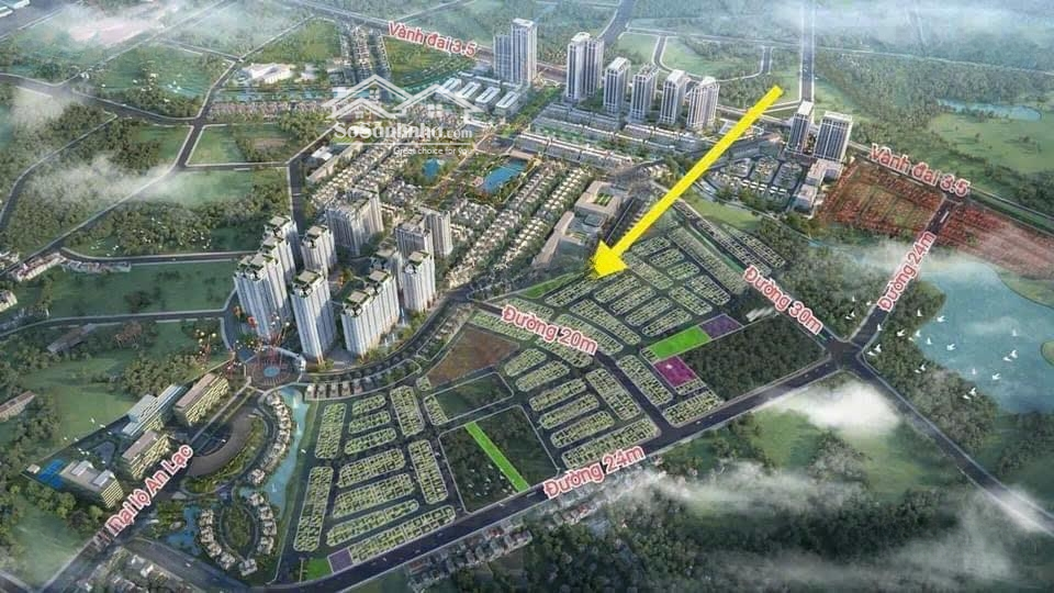 Bán Lô Góc Cực Thoảng 83M2 Khu 25,2Ha Vân Canh