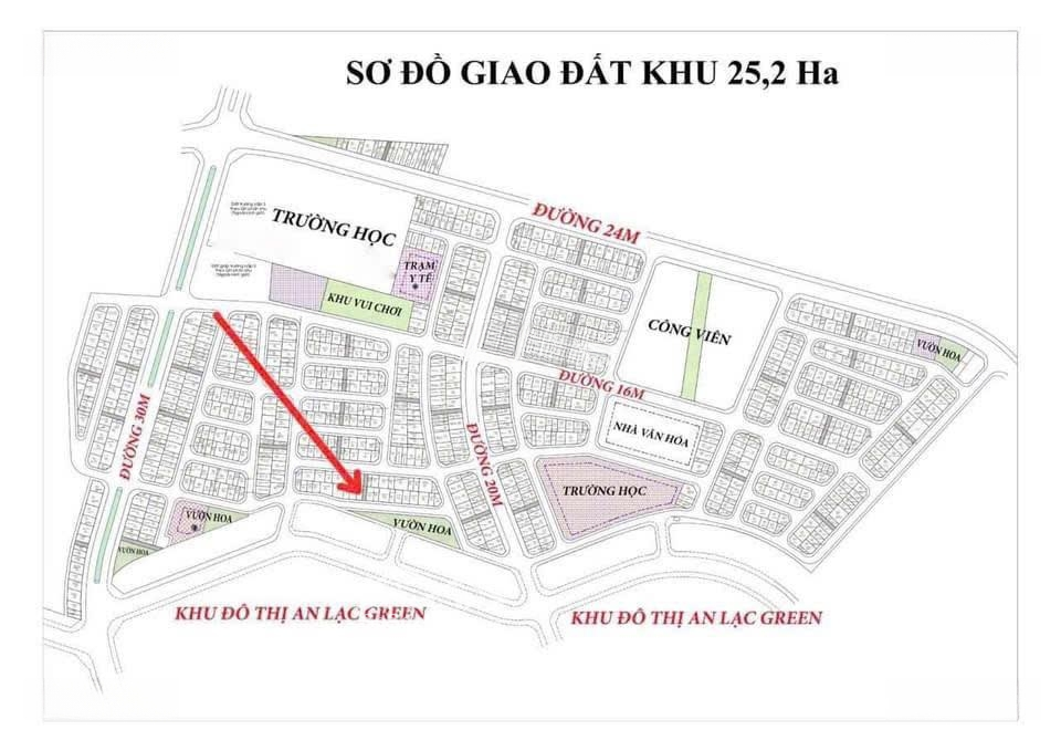 Bán Lô Góc Cực Thoảng 83M2 Khu 25,2Ha Vân Canh