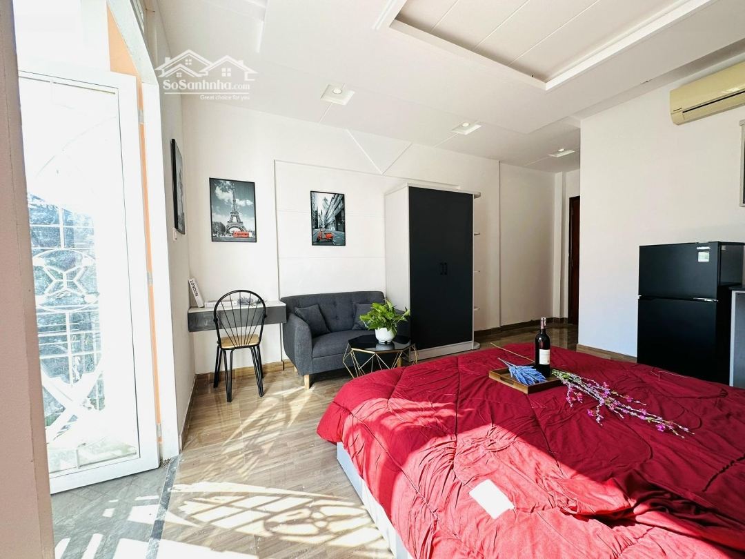 Căn Hộ Studio Ban Công Full Nội Thất Phùng Văn Cung