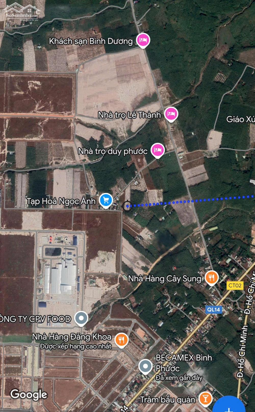Bán lô đất tại ấp 1, xã Nha Bích, thị xã Chơn Thành, Bình Phước