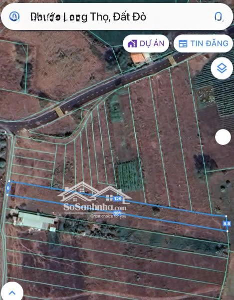 Bán Lô Đất Gần Khu Công Nghiệp Đất Đỏ, Sân Bay Lộc An. Huyện Đất Đỏ - Phước Long Thọ