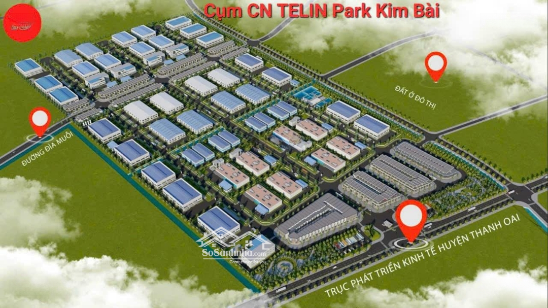 Dvht Cụm Công Nghiệp Kim Bài, Trục Đường 31M Thẳng Cổng Dự Án, Kinh Doanh Siêu Đỉnh!