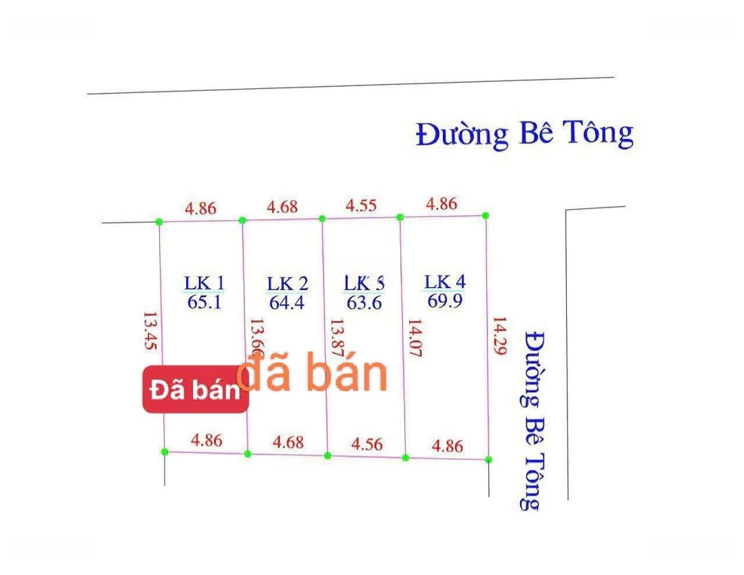 Đã Mất Tiền Mua Thì Chọn Lô Đẹp Đường Càng To Càng Tốt Các Bác Nha Giá Nhỉnh 1,4Xx Tỷ