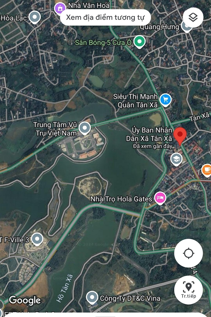 Cho Thuê Văn Phòng Mới Giá Rẻ Tại Tân Xã, Thạch Thất, Hà Nội, 4 Tầng, Mặt Thoáng Hồ, Đường 20M