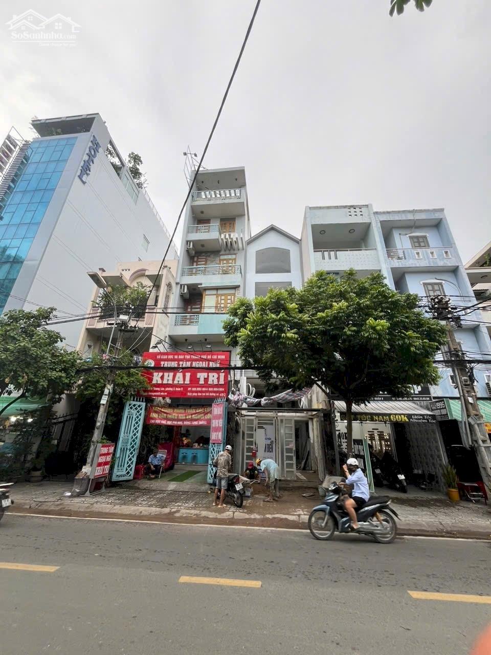 Bán CHDV MT Âu Dương Lân P3 Q8 DT 4x36m 1 trệt 3 lầu ST 17P lớn Giá 25 tỷ 500tr