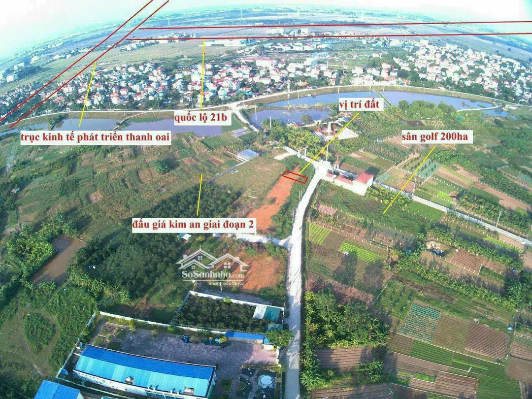 Hàng Độc! Đón Sóng Kim An Sát Nhập Tt Kim Bài Bán Đất Đấu Giá Đền Hồ Tại Kim An, Giá Bán 38 Triệu/M2