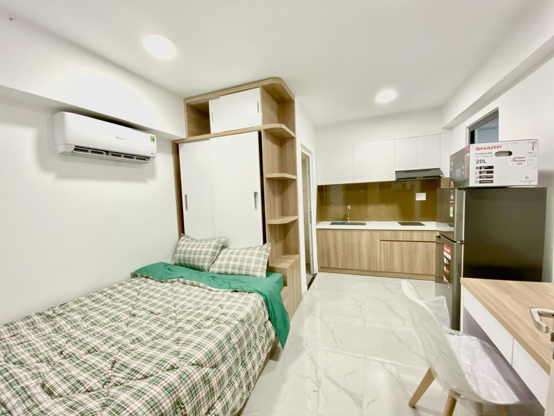 Studio Có Ban Công Riêng, Full Nội Thất Xịn Ngay Nguyễn Hữu Cảnh Cho Thuê Chính Chủ