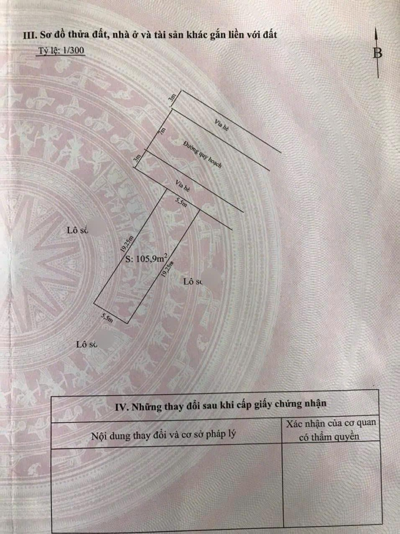 Siêu Phẩm Duy Nhất Tại Đường Đằng Hải, Bán Gấp Đất 105.9M2 Chỉ 64 Triệu/M2