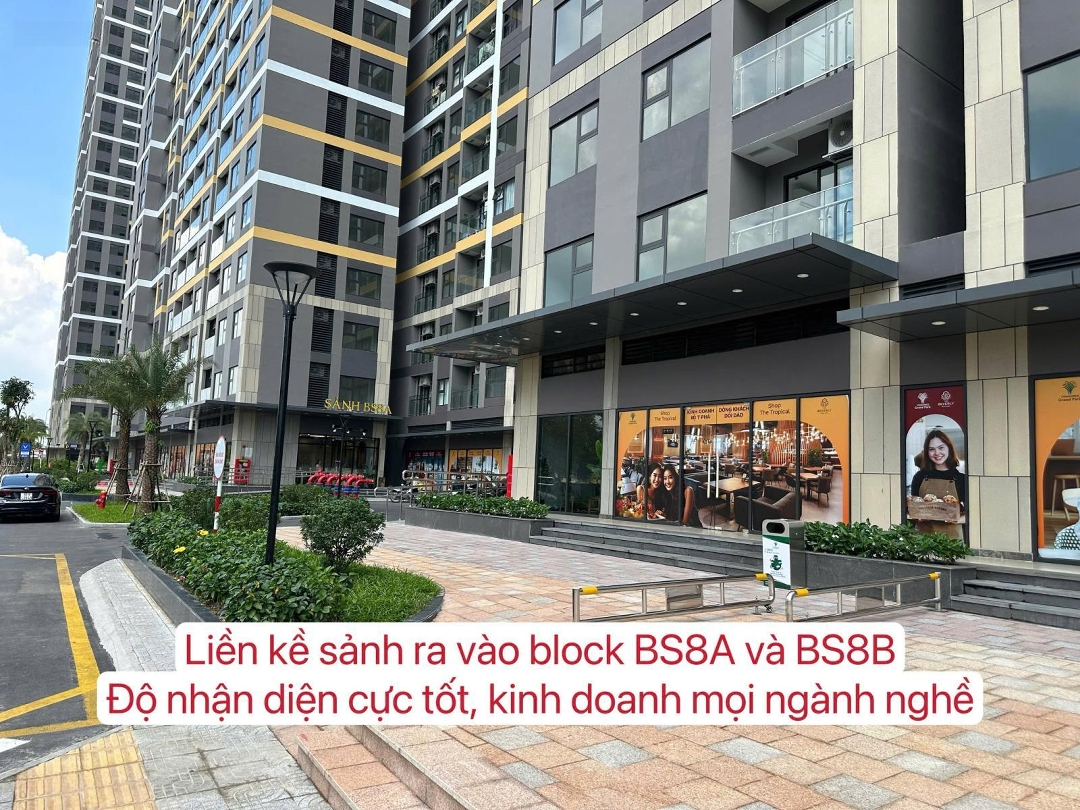 Bán Căn Shop Liền Kề Sảnh Căn Hộ - Chỉ Từ 6 Tỷ 1 - Vinhomes Quận 9