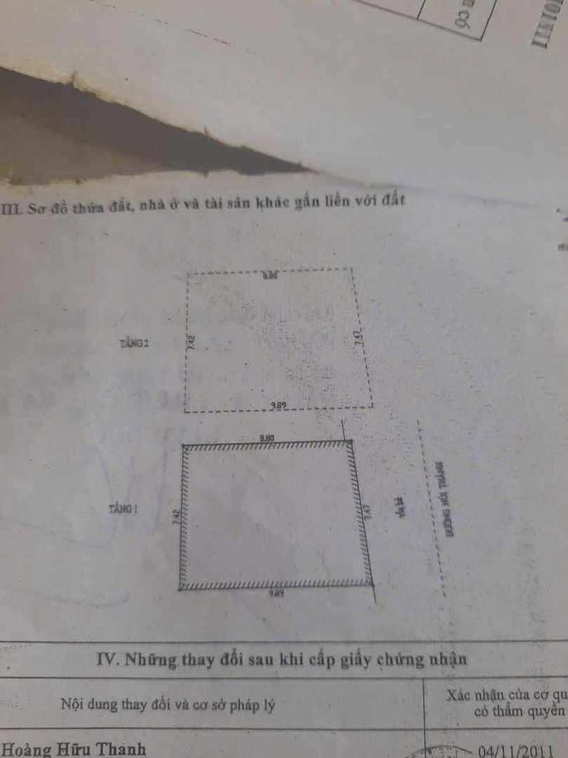 Bán Nhà 2 Tầng Đường Núi Thành Ngang 7,4M Ngay Gần Quảng Trường 2 Tháng 9 - Giá Bán 12 Tỷ 5 Tl