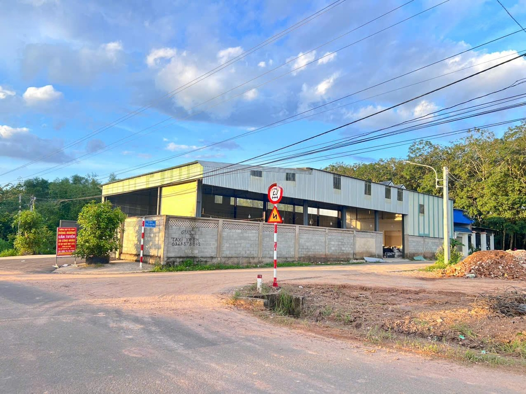 Xưởng Lô Góc Hl 609, Xã Phú An, Bến Cát; Đường Xe Công, Điện 3 Pha; Đang Cho Thuê 20 Triệu/Tháng
