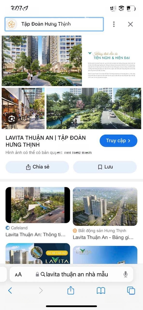 Shophouse Lavita Thuận An Bình Dương.