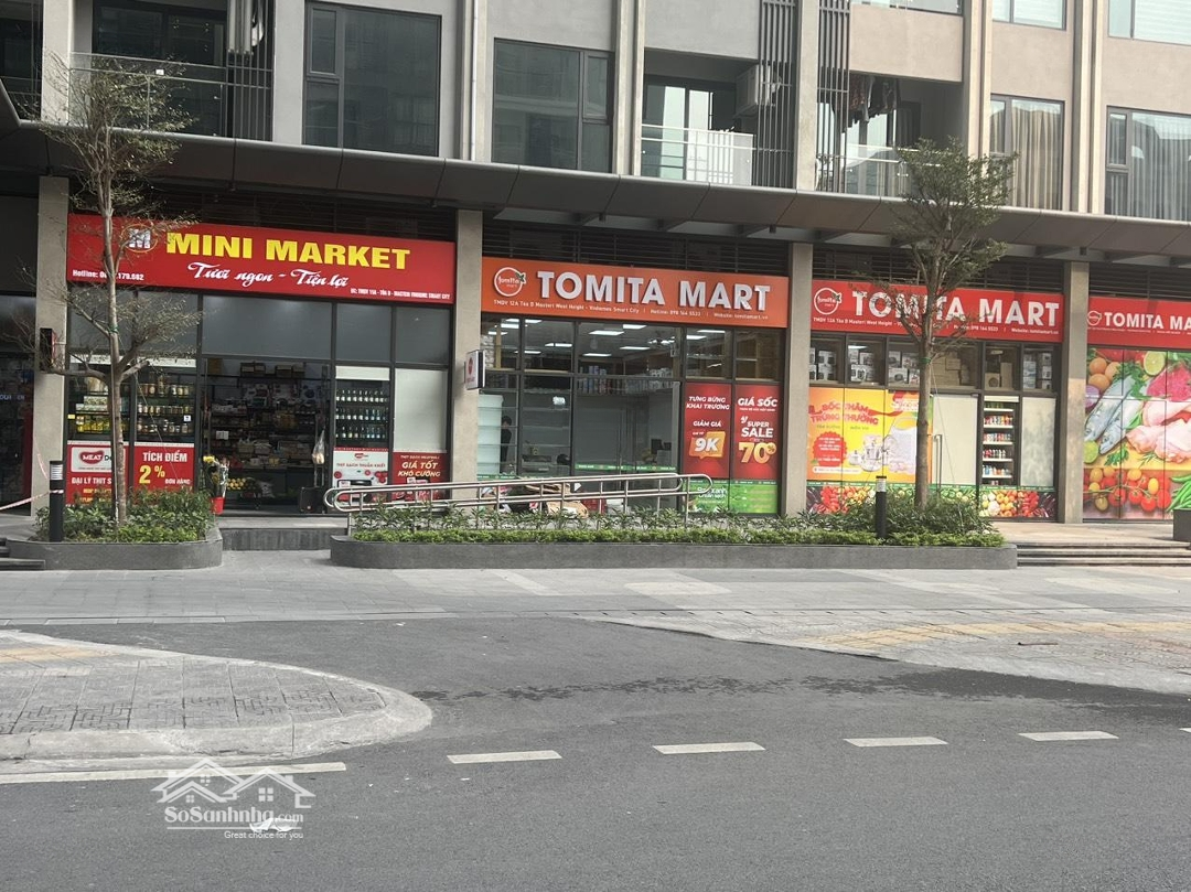 Bán Shop Chân Đế Sola Park - Vinhomes Smart City Căn Sát Sảnh 46M2 - Hỗ Trợ Vay Ân Hạn 30 Tháng